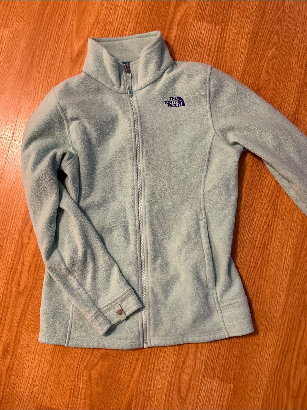 The North Face Light Blue Kids Fleece Jacket